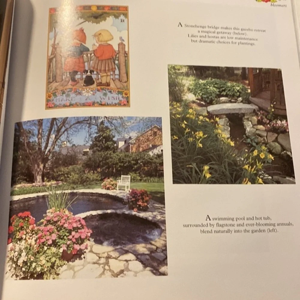Mary Engelbreit Outdoor Companion & Spring Vintage Garden Craft Books Lot